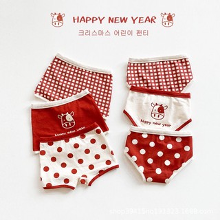 4 Cái Mỗi Bộ Quần Lót Trẻ Em Thoáng Khí Cô Gái Boxer Hoạt Hình Quần Đùi Cotton Chắc Chắn Quần Lót Bé Gái Dễ Thương