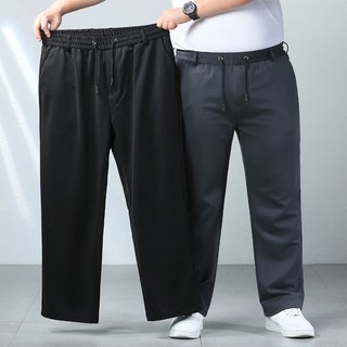 Quần Tây Đen Lưng Thun Dáng Rộng Phong Cách Cổ Điển Cho Nam Giới Có SIZE Lớn 50-150KG 10XL