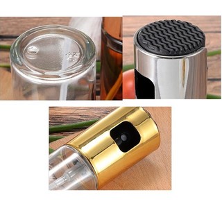 Bình Xịt Dầu Ăn Thủy Tinh, Chai Xịt Dầu Ăn Phun Sương Dùng Cho Nồi Chiên, Khuôn Bánh, Salad, Nướng 100ml