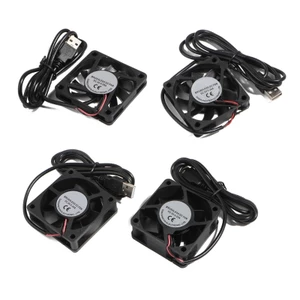 Yoo 60mm Quạt DC 5V Nguồn Điện PC Bức Xạ 6010 6015 6020 6025 Ốp Lưng Quạt DC Quạt Làm Mát Cho Máy Tính TV Box AV Cabin