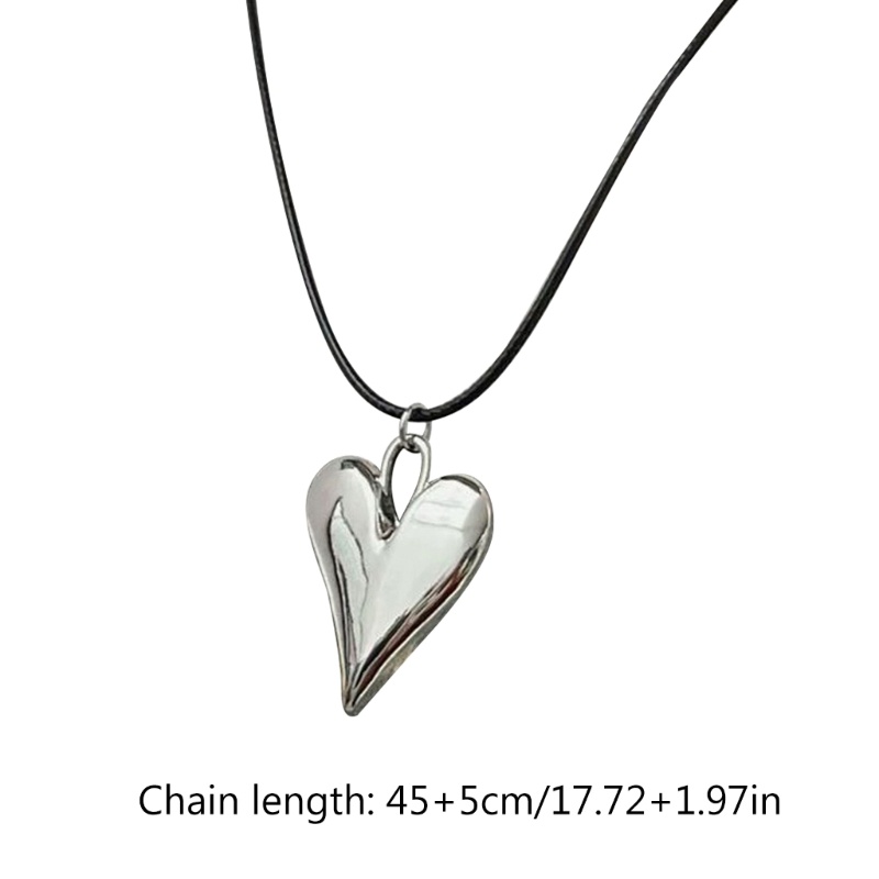 Coo Vòng Cổ choker Đính Hạt Hình Trái Tim Lấp Lánh Phong Cách hip hop Hàn Quốc y2k Thời Trang Cho Nam Và Nữ