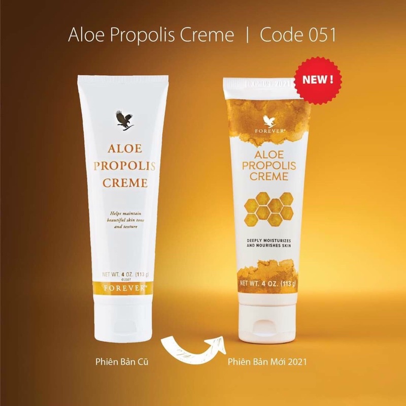 Kem Dưỡng Lô Hội 051FLP– Aloe Propolis Creme – Dưỡng Ẩm, Hỗ Trợ Giảm Mụn, Mờ Thâm – 113g 🌿✨
