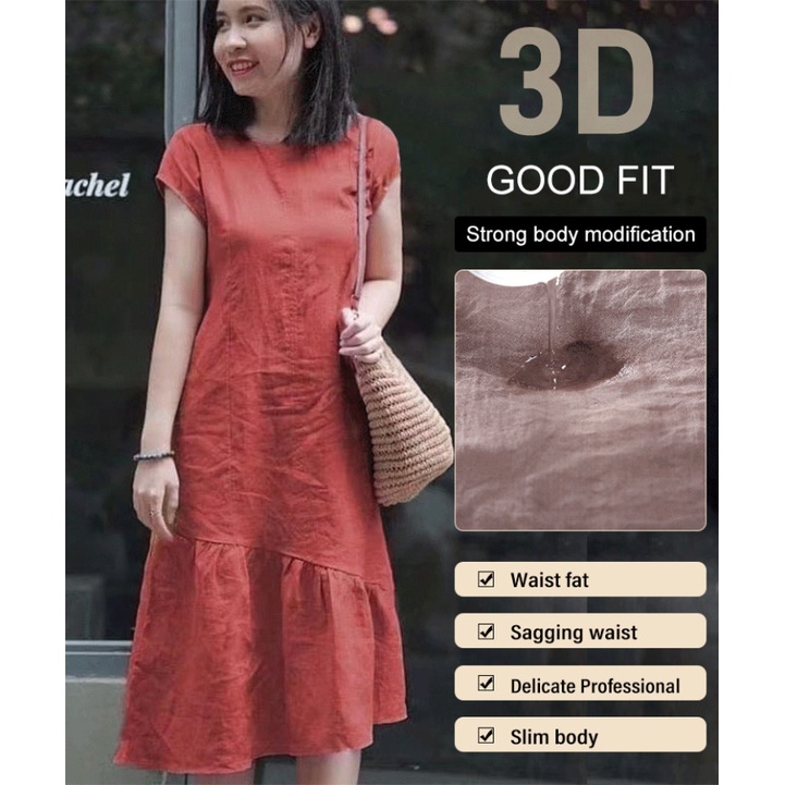 Đầm cotton Lanh Thủ Công Nhiều Màu Sắc