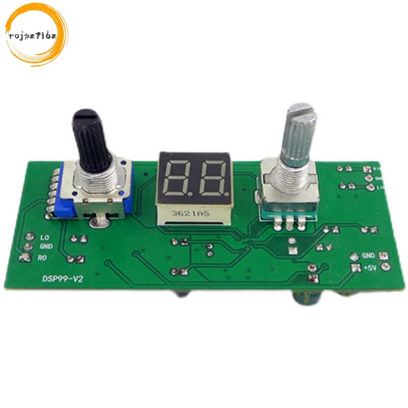 DSP Digital Reverberation Karaoke Reverb Board KTV Mixer Effector Mô-đun chống rung Hiệu ứng đa âm thanh