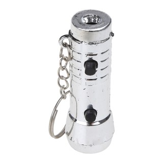 Zuoo Di Động 2 Trong 1 Mini LED Móc Khóa Đa Năng Đèn Pin LED Trắng Và Tia UV Tím Đèn Pin Móc Khóa Xe Cho Chìa Khóa
