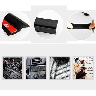 Cuộn Dây Cao Su 6M Loại Z Cách Âm / Chống Thấm Nước Dài 6M Chuyên Dụng Cho Cửa Xe Hơi