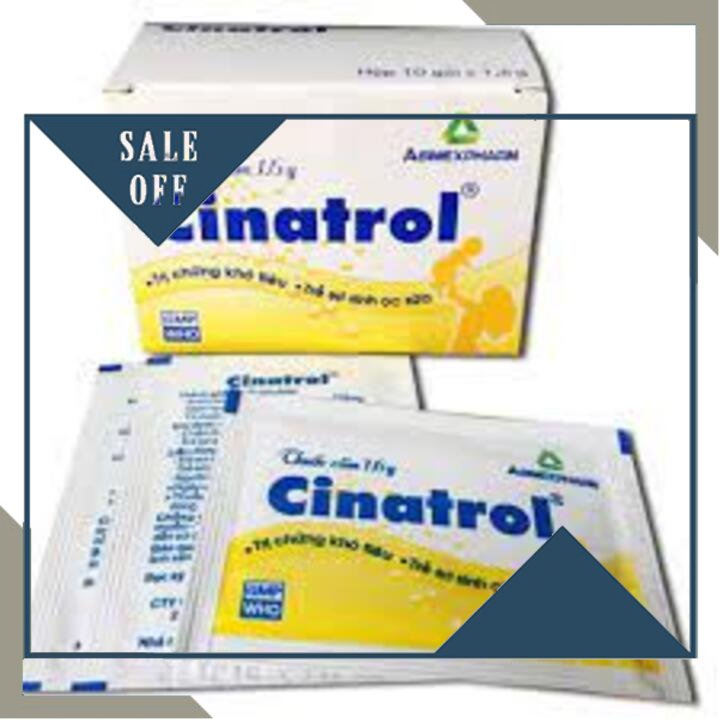 [ Thuốc Tốt 907 ] CINATROL-AGI Cốm Tiêu Hóa - Hộp 30 GÓI X 1,6G [ Hỏa ...