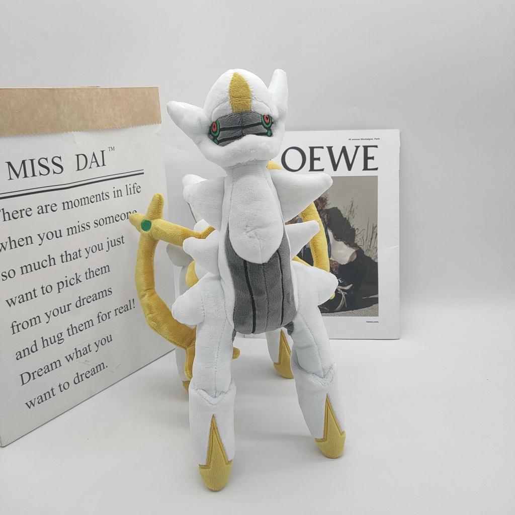 PS1 Pokemon Arceus Sang Trọng Đồ Chơi Búp Bê Nhồi Bông Quà Tặng Cho Trẻ Em Trang Trí Nhà Ném Gối Trò Chơi Búp Bê Đồ Chơi Cho Trẻ Em SP1