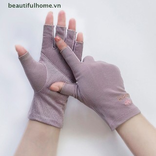 1 Đôi Găng Tay Chống Tia UV Bảo Vệ Móng Tiện Dụng