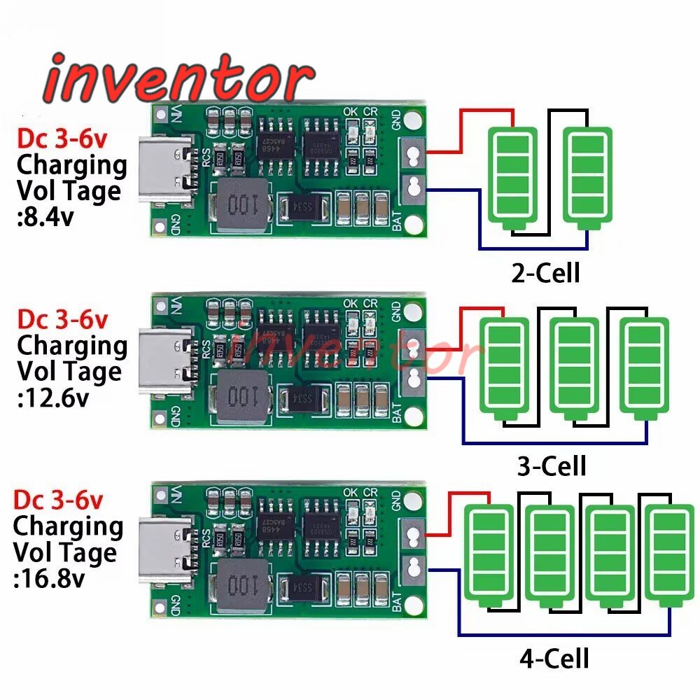 Mô-đun Tăng Áp Pin Lithium Polymer 2s / 3s / 4s 1-4A DC 3-6V | Shopee ...