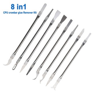 Dusur Set 8 Dụng Cụ Tháo Gỡ burin Bằng Kim Loại Chuyên Dụng Cho crowbar opening