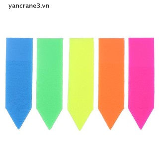 Set 100 Tờ Giấy Ghi Chú Tự Dính Hình Mũi Tên Màu Dạ Quang yancrane3.vn