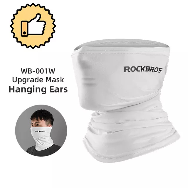 Rockbros Khẩu Trang Lụa Lạnh Chống Tia UV Chống Mồ Hôi Thoáng Khí Dành Cho Nam Và Nữ