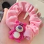 SQ Lotso Hoa sheadline Gấu Dâu Buộc Tóc Dây Kẹp Gấu Cao Su Cô Gái Hoạt Hình Phụ Kiện Dễ Thương