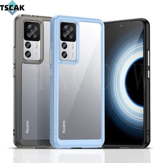 Ốp Điện Thoại Trong Suốt Chống Sốc Nhiều Màu Sắc Cho Redmi K60 K50 K40 Pro K40S K50 Ultra