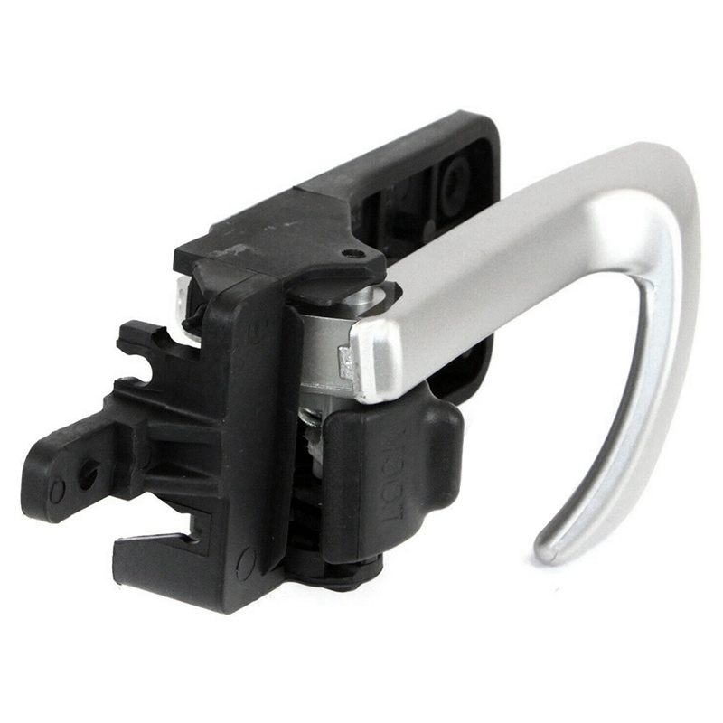 Tay nắm cửa trong nội thất phía trước hoặc phía sau cho 2007-2012 Hyundai Santa Fe W / Núm đen