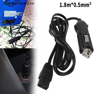 [Mới] Hộp đựng ô tô thay thế 2m 12V Tủ lạnh Cáp chì cắm dây 2 chân.