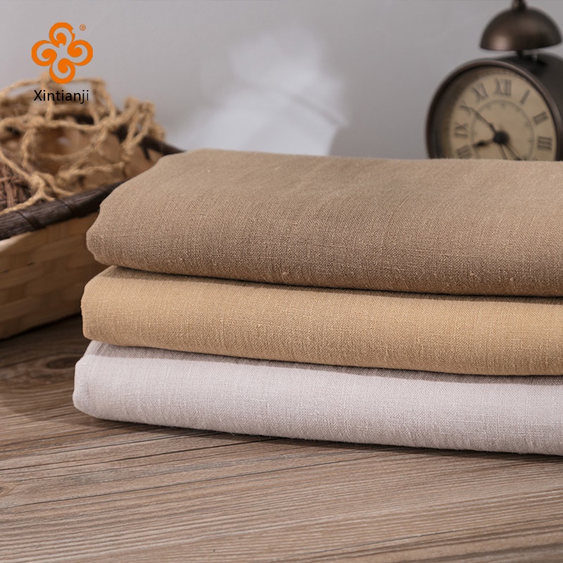 Dệt 100% Vải Lanh Tự Nhiên, 1 Mét, Phù Hợp Làm Áo Sơ Mi và Đầm W300367