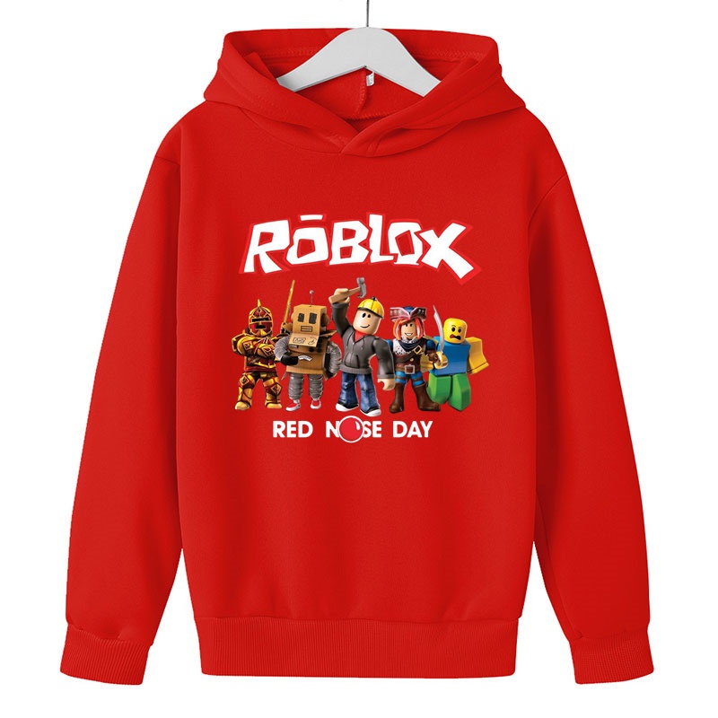 Áo Hoodie In Hoạt Hình Roblox 2023 Vui Nhộn Cho Bé