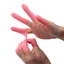 BORAGETE 100/300 Bao Ngón Tay Cao Su Chống Trơn Trượt, Găng Bảo Vệ Đầu Ngón Khi Làm Nail, Dụng Cụ Nail
