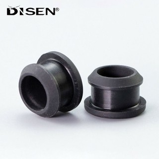 2 / 5 / 10 Chiếc Cao Su Silicon Màu Đen Snap-on Lỗ Cắm 2.5 3 3.5 4 4.5 5 5.5 6 6.5 7 7.5 8 đến 50,6mm Trống Cuối Nắp Niêm Phong Nút Chặn