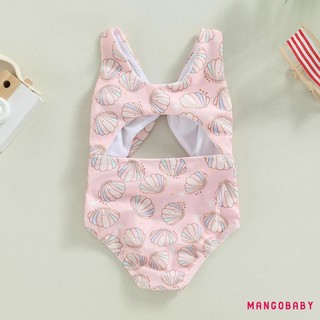 Mg-toddler Bé Gái Mùa Hè Một Mảnh Đồ Bơi Không Tay Hoa / Vỏ In Hình Bộ Đồ Tắm Rỗng