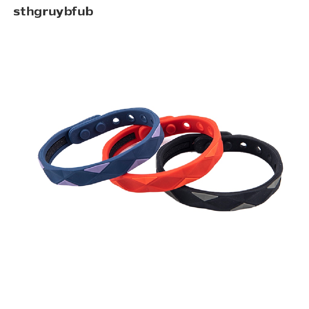 Vòng Tay Silicon Chống Tĩnh Điện Cân Bằng Năng Lượng Ion Âm Phong Cách Thể Thao Cho Cặp Đô