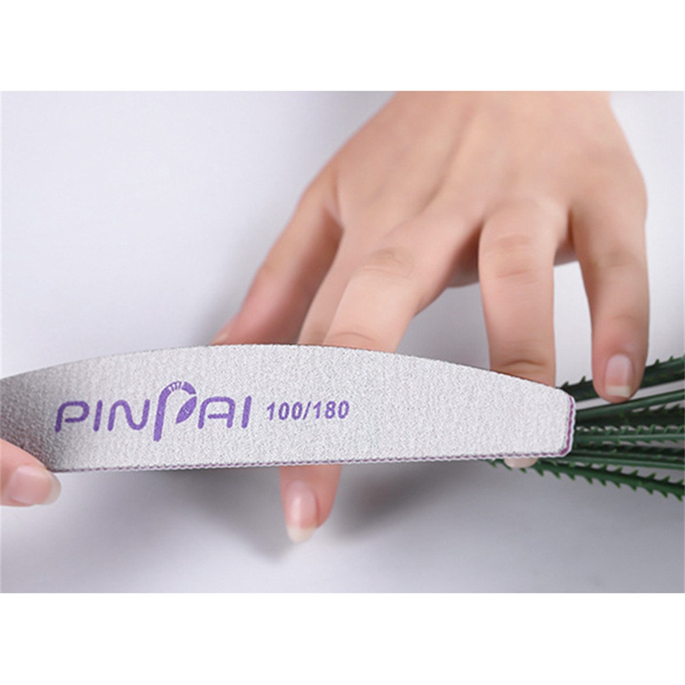 Ảnh Dũa Móng Tay Hai Mặt Hình Bán Nguyệt 2