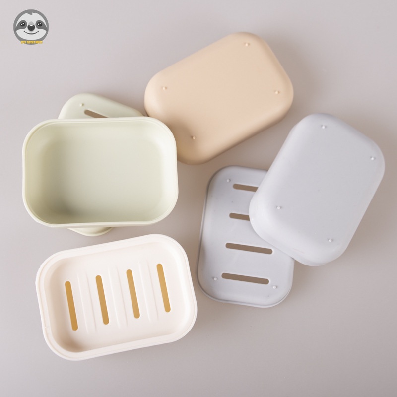 Hộp Đựng Xà Phòng Bằng Nhựa Dày Dặn Phong Cách muji Nhật Bản