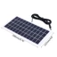 KIN 5W USB Solar Panel 12V Mô-đun Polysilicon hiệu suất cao Bộ sạc năng lượng mặt trời chống nước với pin năng lượng mặt trời để cắm trại