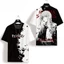 YB1 Cưa Xích Người Anime Áo Thun Nữ Tay Ngắn Top Cosplay Denji Power Unisex Tee Áo Sơ Mi Thời Trang Oversize 3D In Hình Thường Ngày T