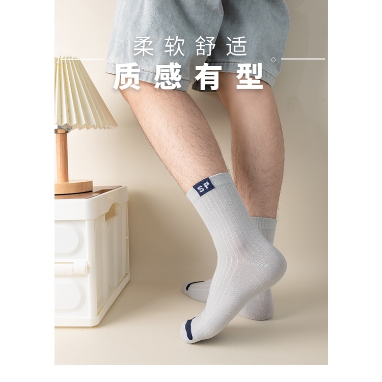 Vớ Thể Thao Thoáng Khí Thấm Hút Tốt Thời Trang Xuân Thu Cho Nam