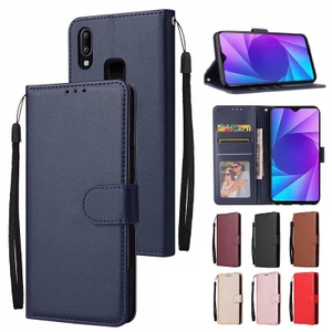 Bao Da Vivo Y12s Y11 Y20 Y21 Y91c Y33s Y15s Y30 Điện Thoại Nắp Lật Dạng Ví