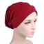 ESSENCEH Nữ Ung Thư Hồi Giáo Mũ Khăn Vải Co Giãn Đầu Mũ Ruffle Hat