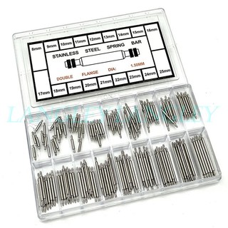 Bộ 360 Chốt Lò Xo Bằng Thép Không Gỉ 8mm-25mm Sửa Chữa Đồng Hồ