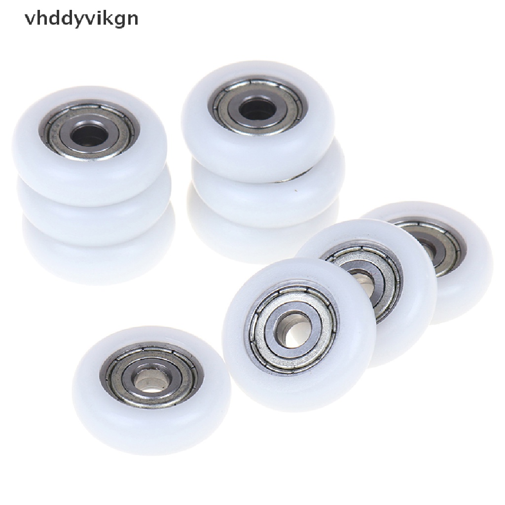 Set 2 / 5 / 10 Bánh Xe Lăn Bằng Nhựa Thay Thế Cho Cửa Nhà Tắm