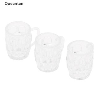 Queenten 1 / 12 Nhà Búp Bê Thu Nhỏ Bia Cốc Đồ Uống Cho ob11 Trang Trí Mới QT