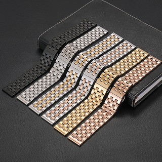 Dây Đeo Tay Bằng Thép Không Gỉ Hai Nút Khóa Cho Mido 20mm 22mm 24mm