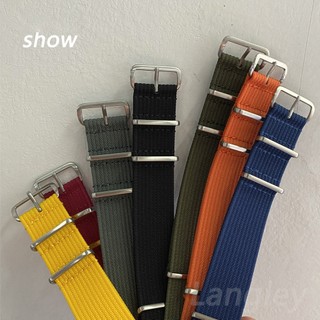 Dây Đeo Đồng Hồ Bằng Nylon Thoáng Khí Phong Cách Quân Đội Kích Thước 20mm 22mm Mới