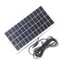 KIN 5W USB Solar Panel 12V Mô-đun Polysilicon hiệu suất cao Bộ sạc năng lượng mặt trời chống nước với pin năng lượng mặt trời để cắm trại