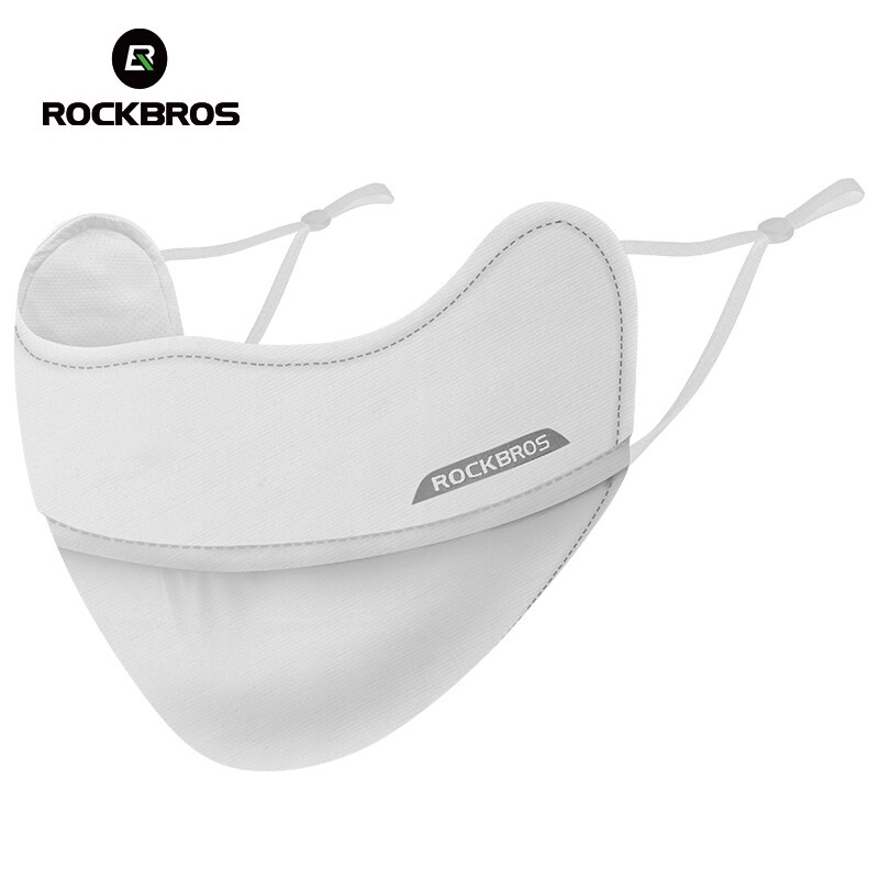 ROCKBROS Khẩu Trang Lụa Lạnh Mỏng Mềm Mại Chống Tia UV 50 Có Thể Giặt Sạch Dành Cho Nam Và Nữ