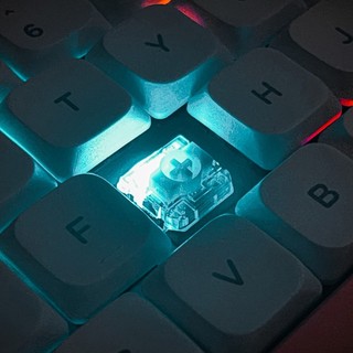Bộ Đôi Bàn Phím Cơ gateron 2 0 ks-33 low profile Màu Xanh Dương / Đỏ / Nâu / Xanh Dương