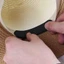 BORAGETE Mũ Kích Thước Miếng Dán Miếng Dán Miếng Dán Miếng Dán 20 Chiếc Áo Sơ Mi Cổ Chống Bẩn Dây Buộc Băng Hấp Thụ Mồ Hôi Miếng Dán Mũ Vành