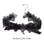 BTF Đen Ren Nơ Choker Vòng Cổ Thời Trang Cổ Vòng Cổ Vintage Mềm Ren Cổ Cahin Ruy Băng Dây Chuyền Trang Sức