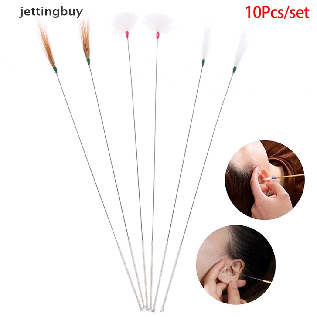 Bộ 10 Cây Lấy Ráy Tai Lông Ngỗng QDD | Shopee Việt Nam