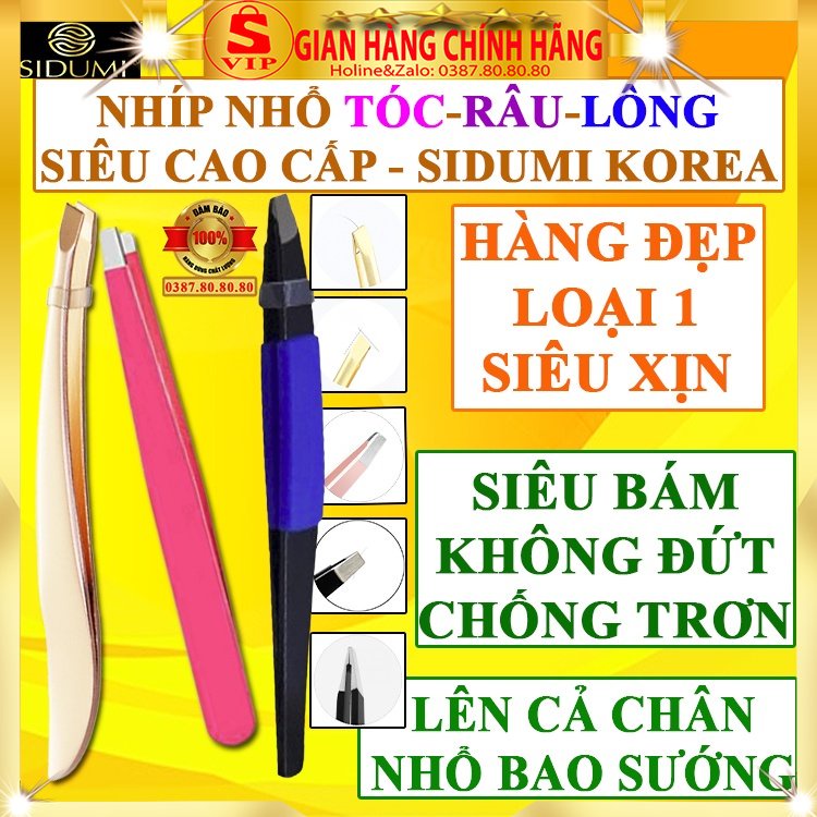 Nhíp nhổ lông nách nhổ râu xịn nhíp nhổ tóc bạc chống trơn cao cấp ...