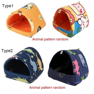 ALMA1 Hamster House Dễ Thương Lồng Mini Thoải Mái Mùa Đông Chuột Lang Tổ