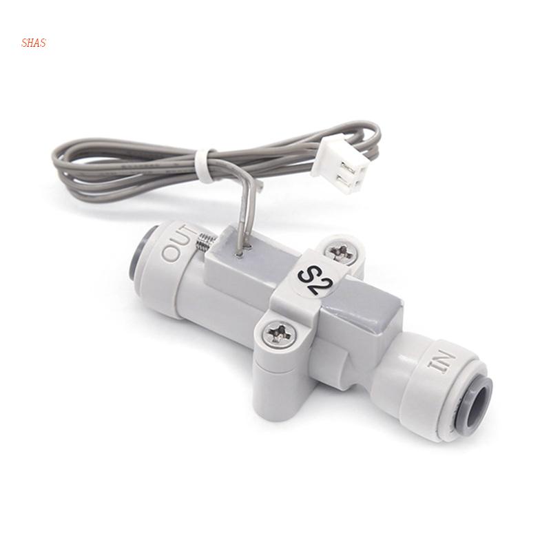 Đồng hồ đo lưu lượng nước cảm biến G1/4" thường mở dùng cho máy lọc nước