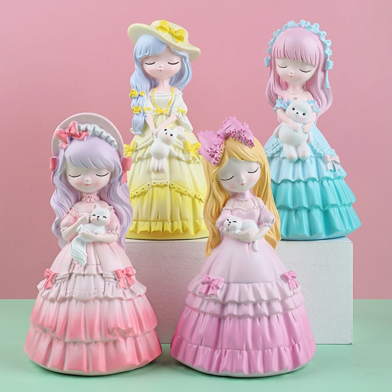 Inste Khuôn Silicone Làm Xà Phòng / Nến Hình Công Chúa Betty DIY