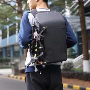 Dji Avata2 / Avata Đen Ba Lô Chống Thấm Nước Cho DJI FPV Túi Đa Năng Phụ Kiện Bộ Điều Khiển Kính Hộp Bảo Quản Ba Lô